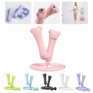 Bear-Shaped Dual-Mode Luminous Fitness Jump Rope